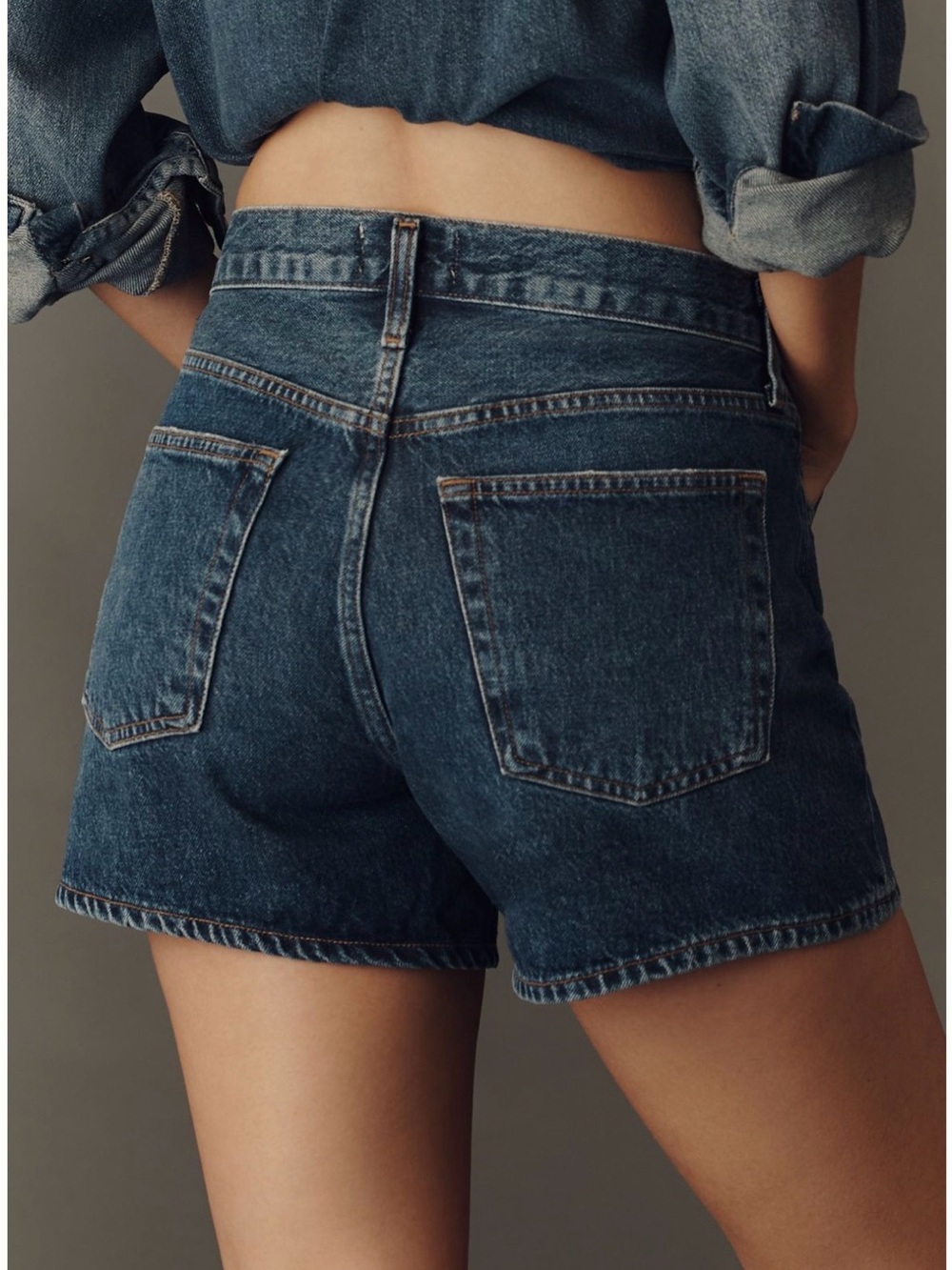 Agolde Parker long shorts - Picture 2 of 6